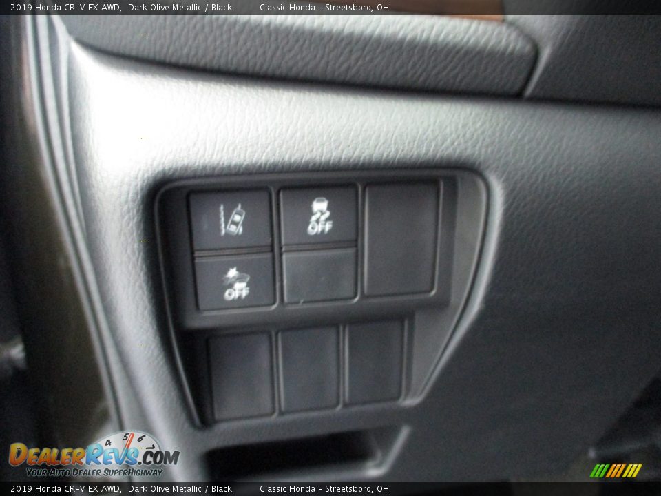 2019 Honda CR-V EX AWD Dark Olive Metallic / Black Photo #29