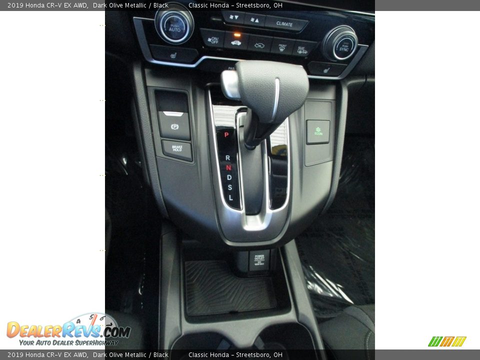 2019 Honda CR-V EX AWD Dark Olive Metallic / Black Photo #34