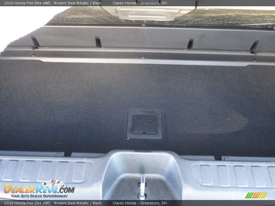 2019 Honda Pilot Elite AWD Modern Steel Metallic / Black Photo #26