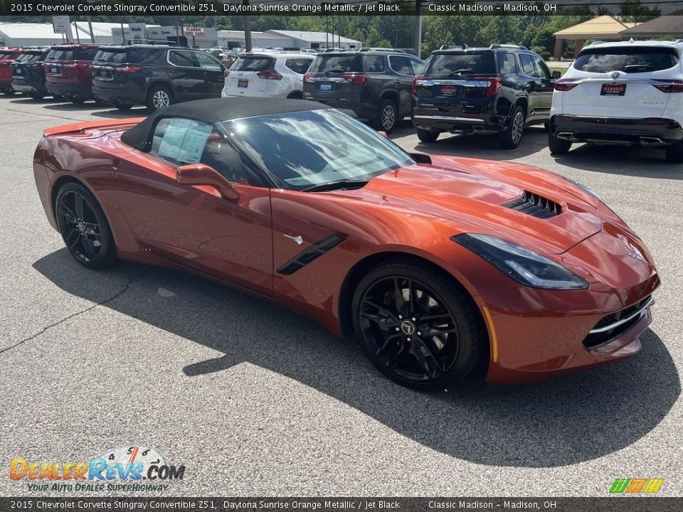 Daytona Sunrise Orange Metallic 2015 Chevrolet Corvette Stingray Convertible Z51 Photo #4