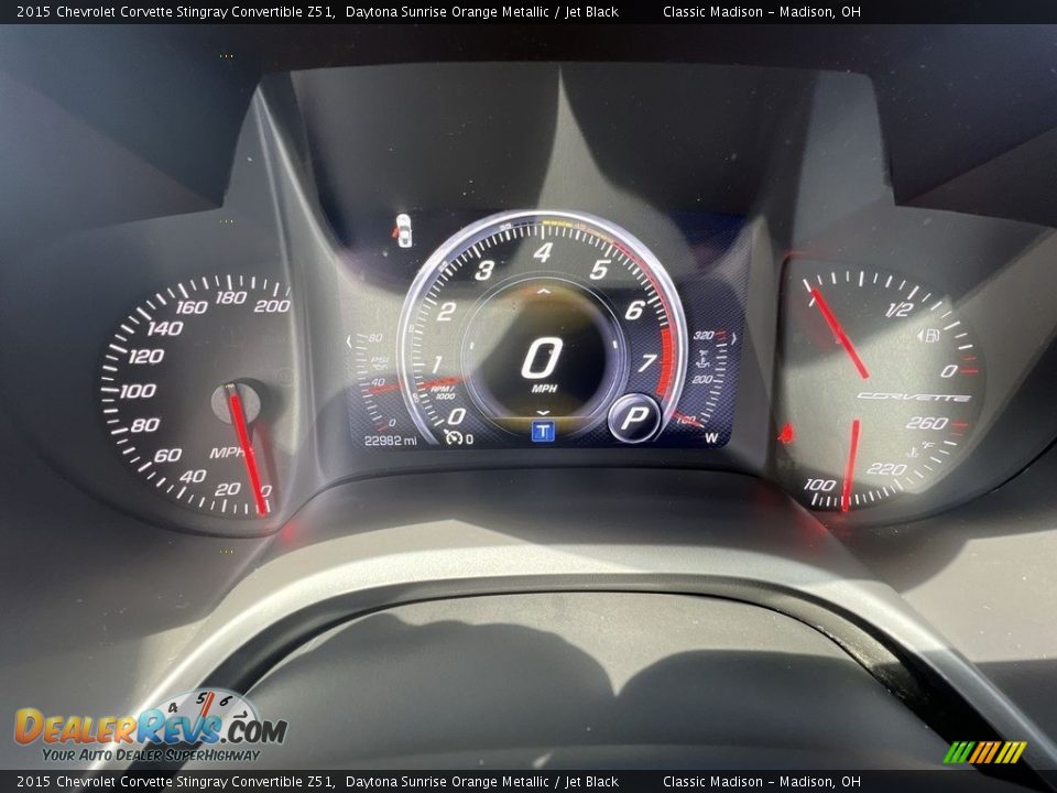 2015 Chevrolet Corvette Stingray Convertible Z51 Gauges Photo #10