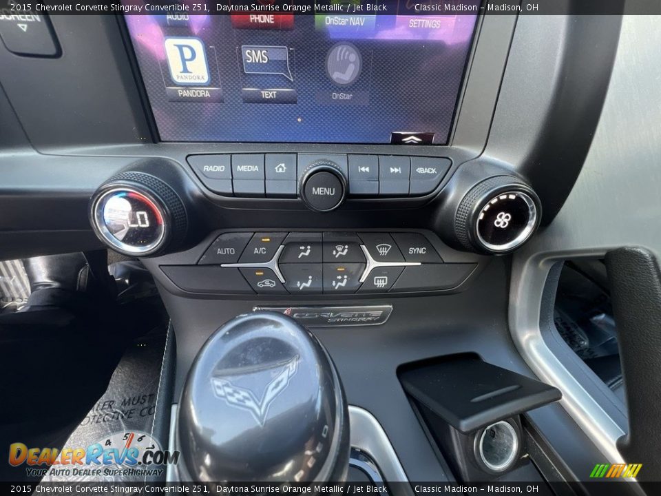 2015 Chevrolet Corvette Stingray Convertible Z51 Daytona Sunrise Orange Metallic / Jet Black Photo #13