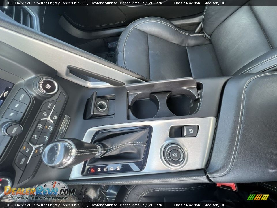 2015 Chevrolet Corvette Stingray Convertible Z51 Daytona Sunrise Orange Metallic / Jet Black Photo #14