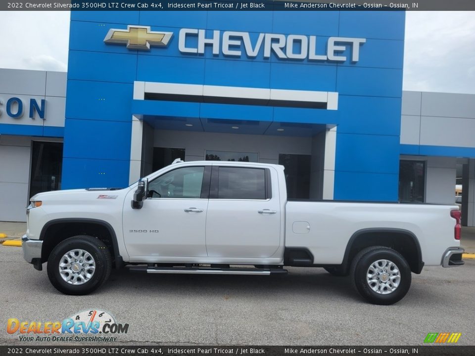 2022 Chevrolet Silverado 3500HD LTZ Crew Cab 4x4 Iridescent Pearl Tricoat / Jet Black Photo #1