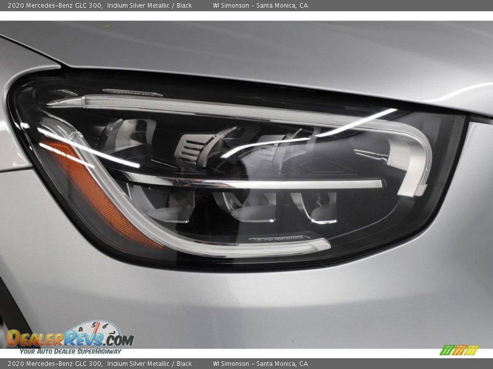 2020 Mercedes-Benz GLC 300 Iridium Silver Metallic / Black Photo #3
