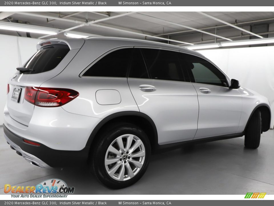 2020 Mercedes-Benz GLC 300 Iridium Silver Metallic / Black Photo #4