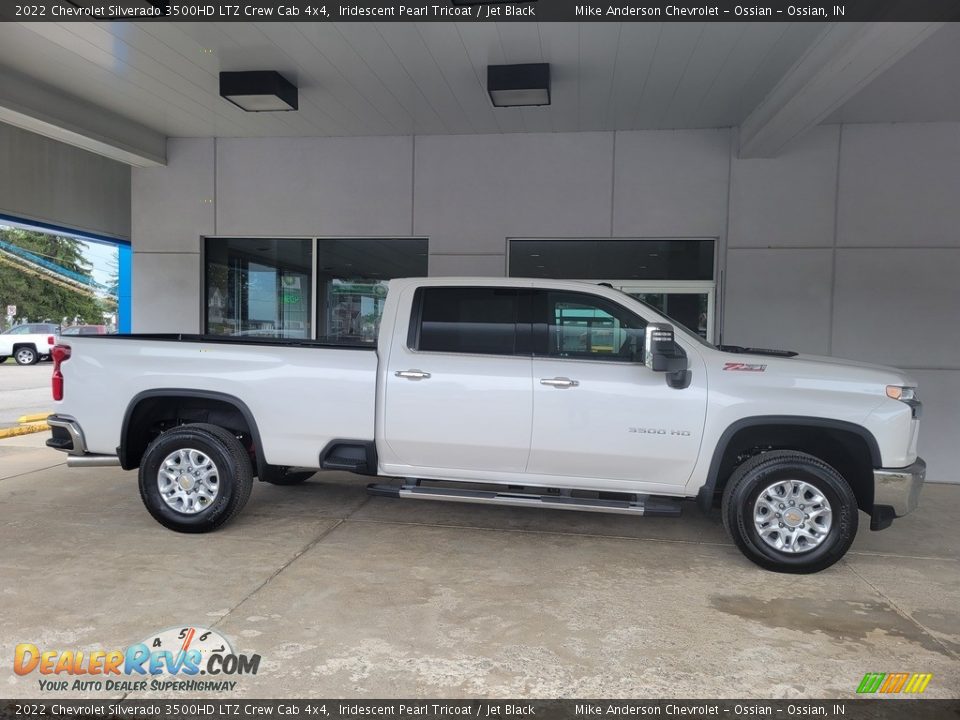 2022 Chevrolet Silverado 3500HD LTZ Crew Cab 4x4 Iridescent Pearl Tricoat / Jet Black Photo #5