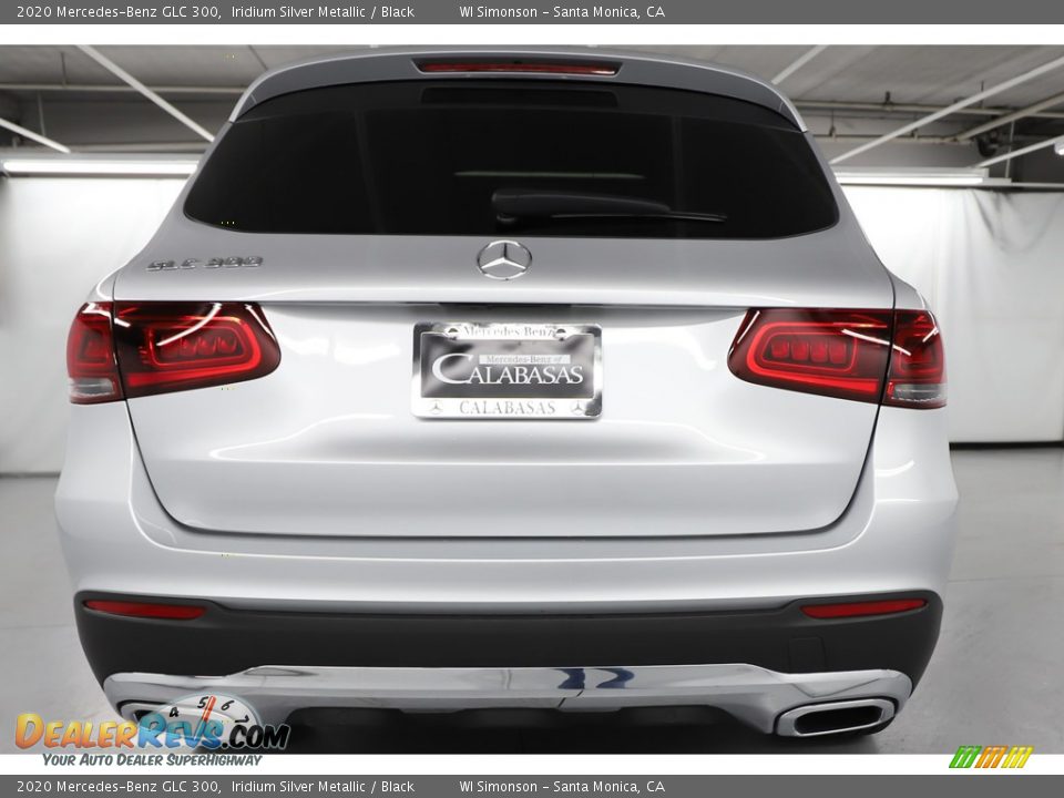 2020 Mercedes-Benz GLC 300 Iridium Silver Metallic / Black Photo #6