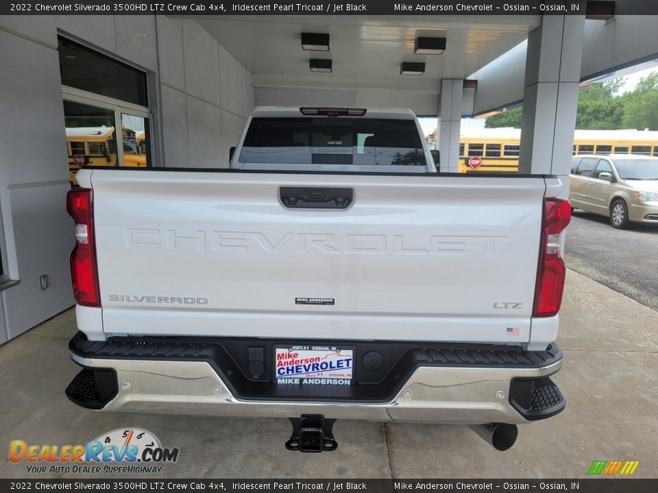 2022 Chevrolet Silverado 3500HD LTZ Crew Cab 4x4 Iridescent Pearl Tricoat / Jet Black Photo #7