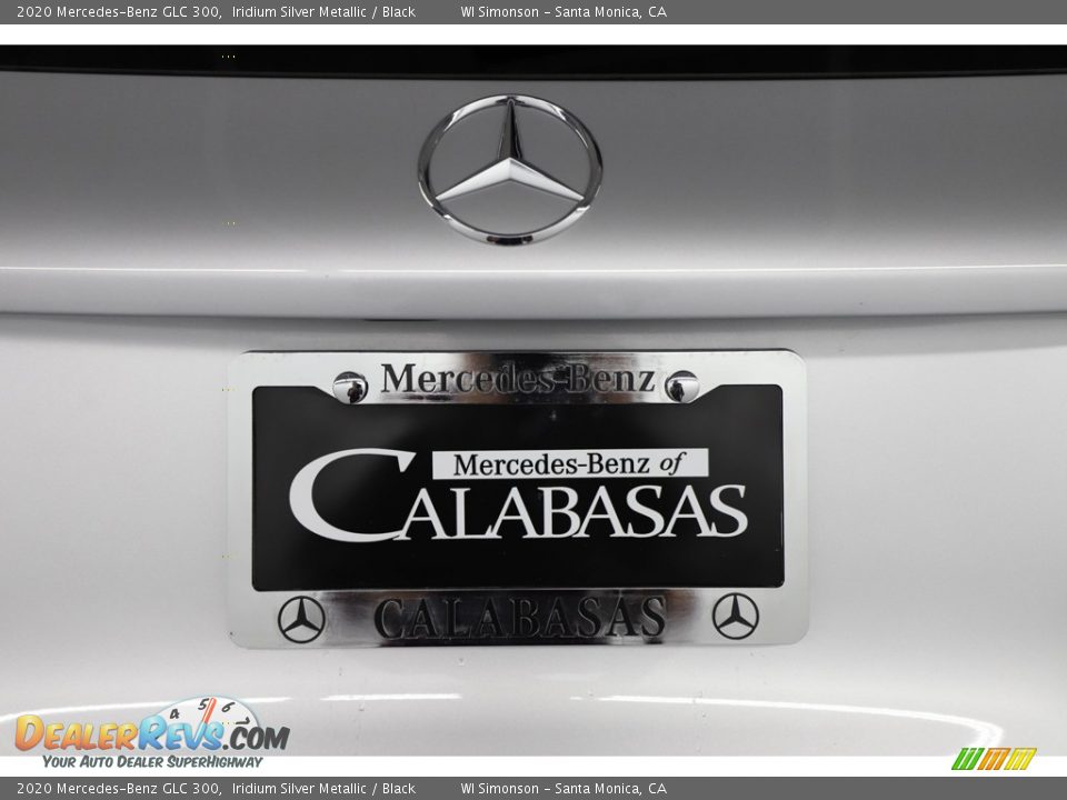 2020 Mercedes-Benz GLC 300 Iridium Silver Metallic / Black Photo #9