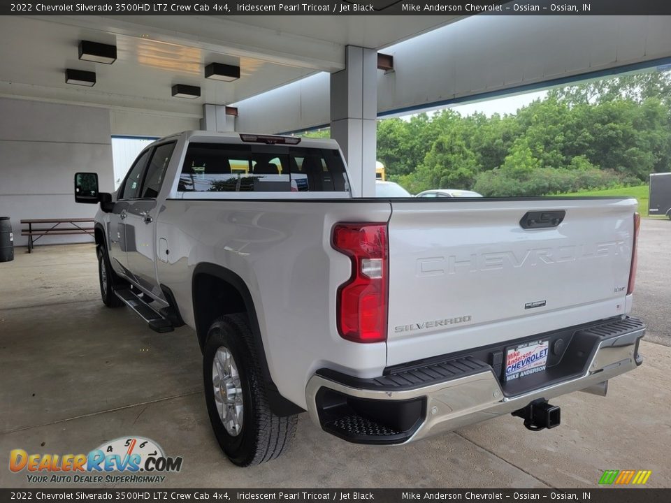 2022 Chevrolet Silverado 3500HD LTZ Crew Cab 4x4 Iridescent Pearl Tricoat / Jet Black Photo #9