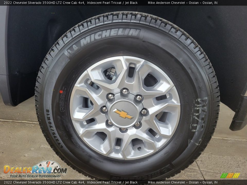 2022 Chevrolet Silverado 3500HD LTZ Crew Cab 4x4 Iridescent Pearl Tricoat / Jet Black Photo #11