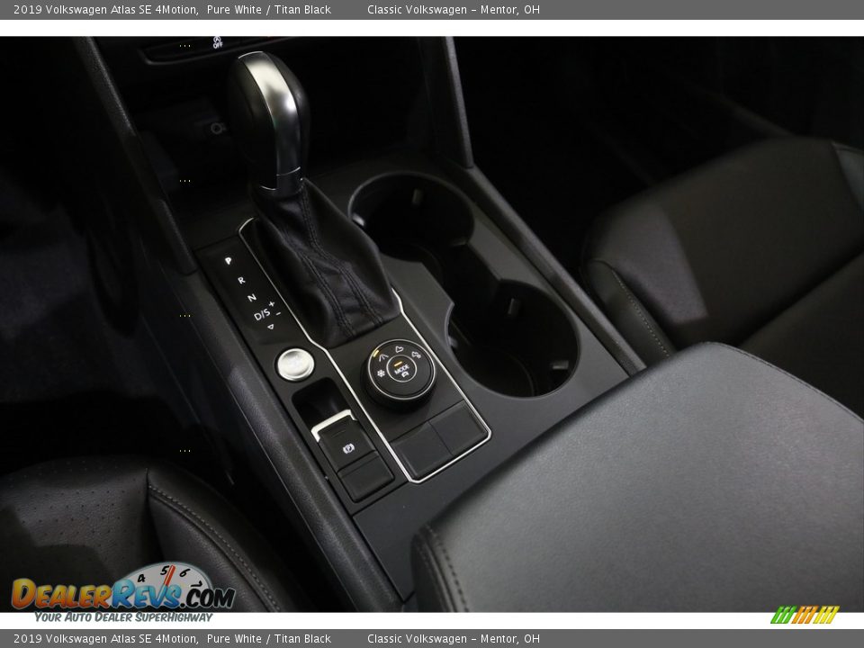 2019 Volkswagen Atlas SE 4Motion Pure White / Titan Black Photo #14