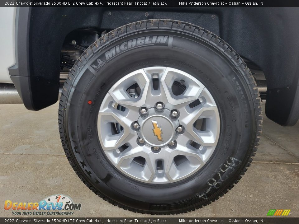 2022 Chevrolet Silverado 3500HD LTZ Crew Cab 4x4 Iridescent Pearl Tricoat / Jet Black Photo #12