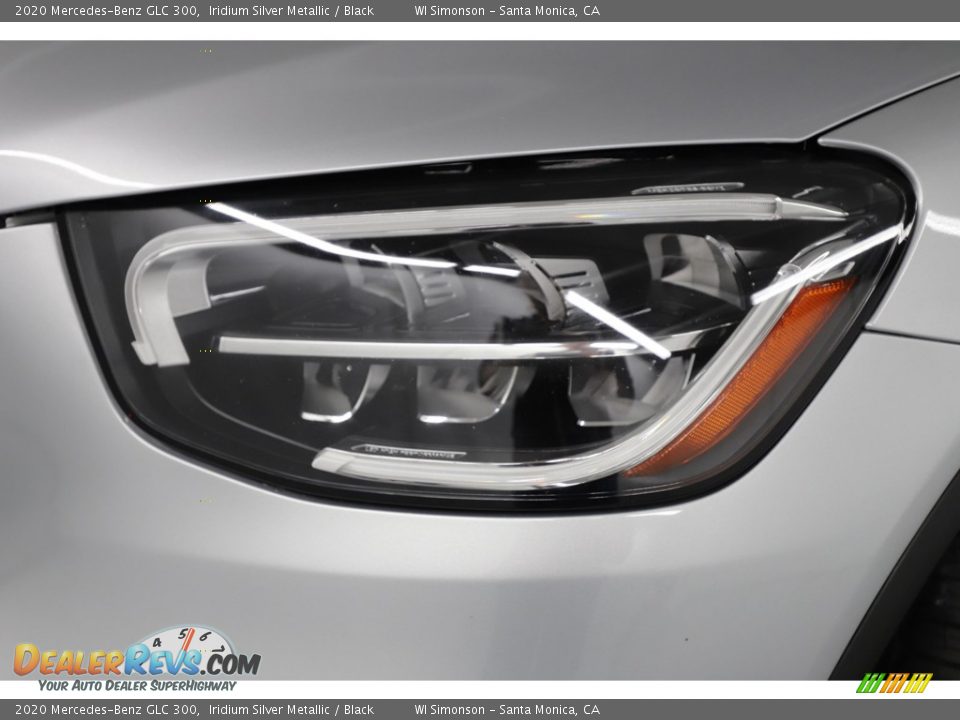 2020 Mercedes-Benz GLC 300 Iridium Silver Metallic / Black Photo #14