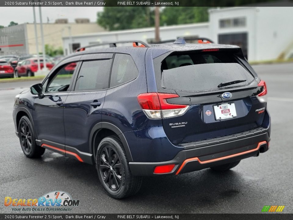 2020 Subaru Forester 2.5i Sport Dark Blue Pearl / Gray Photo #16