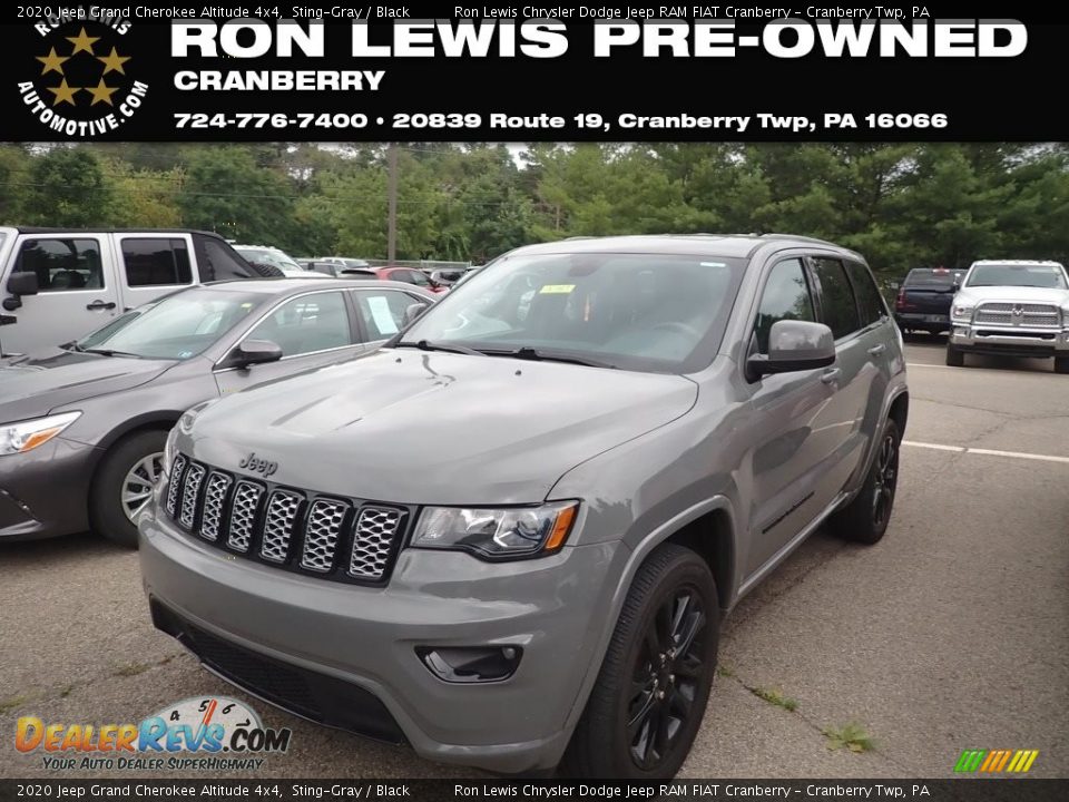 2020 Jeep Grand Cherokee Altitude 4x4 Sting-Gray / Black Photo #1