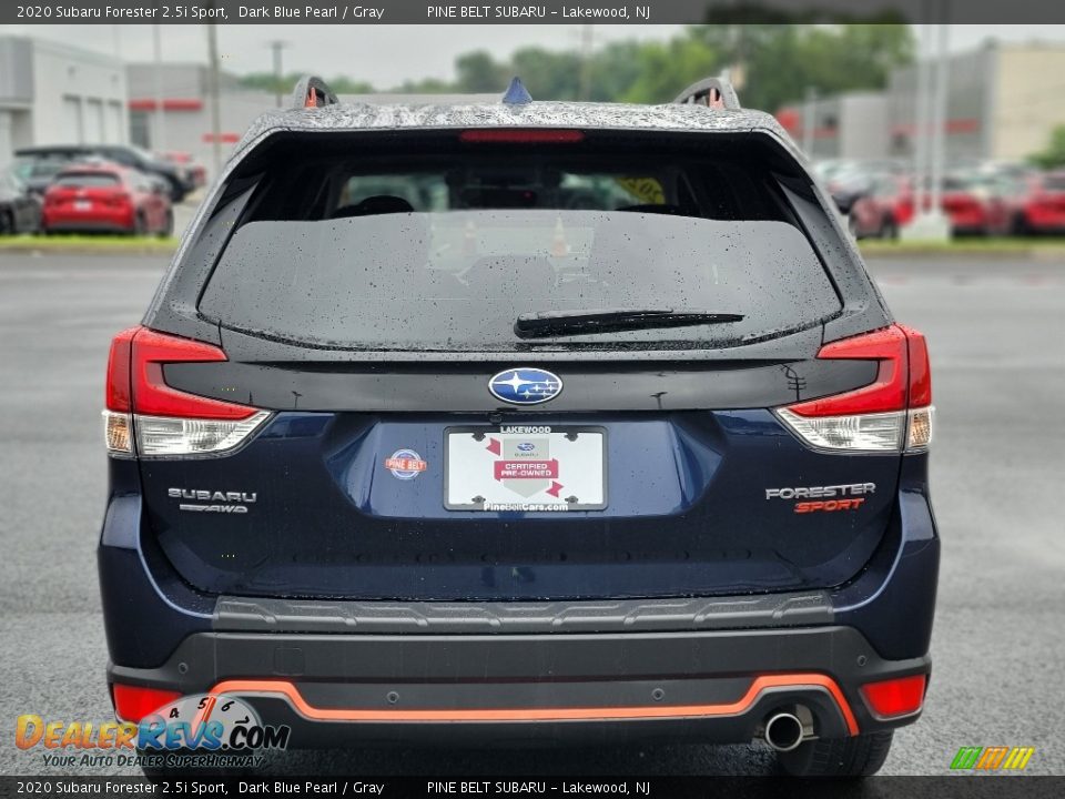 2020 Subaru Forester 2.5i Sport Dark Blue Pearl / Gray Photo #17