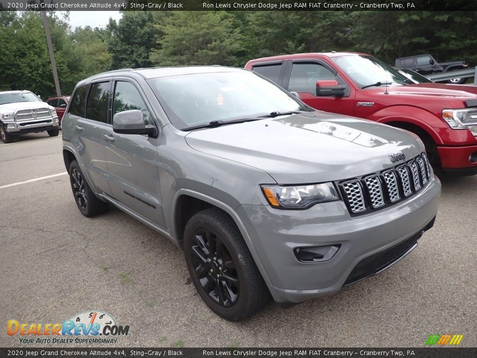 2020 Jeep Grand Cherokee Altitude 4x4 Sting-Gray / Black Photo #2