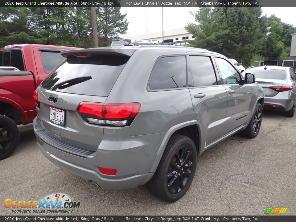 2020 Jeep Grand Cherokee Altitude 4x4 Sting-Gray / Black Photo #3