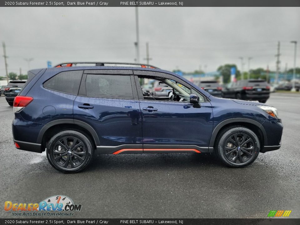 2020 Subaru Forester 2.5i Sport Dark Blue Pearl / Gray Photo #19