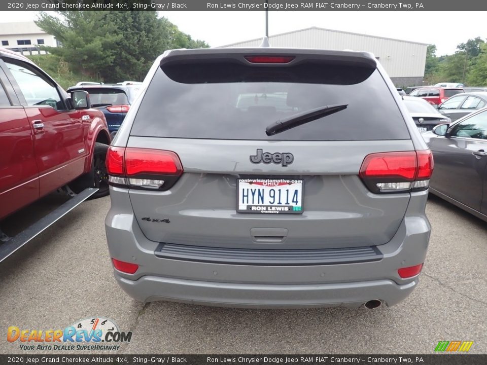 2020 Jeep Grand Cherokee Altitude 4x4 Sting-Gray / Black Photo #4