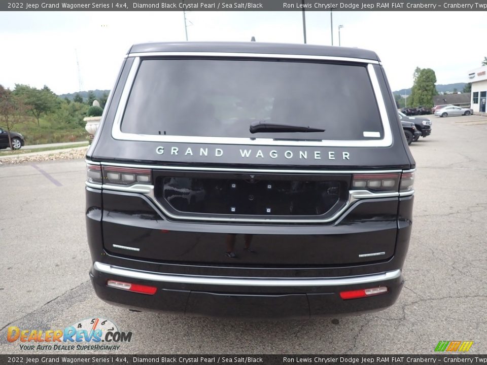 2022 Jeep Grand Wagoneer Series I 4x4 Diamond Black Crystal Pearl / Sea Salt/Black Photo #4