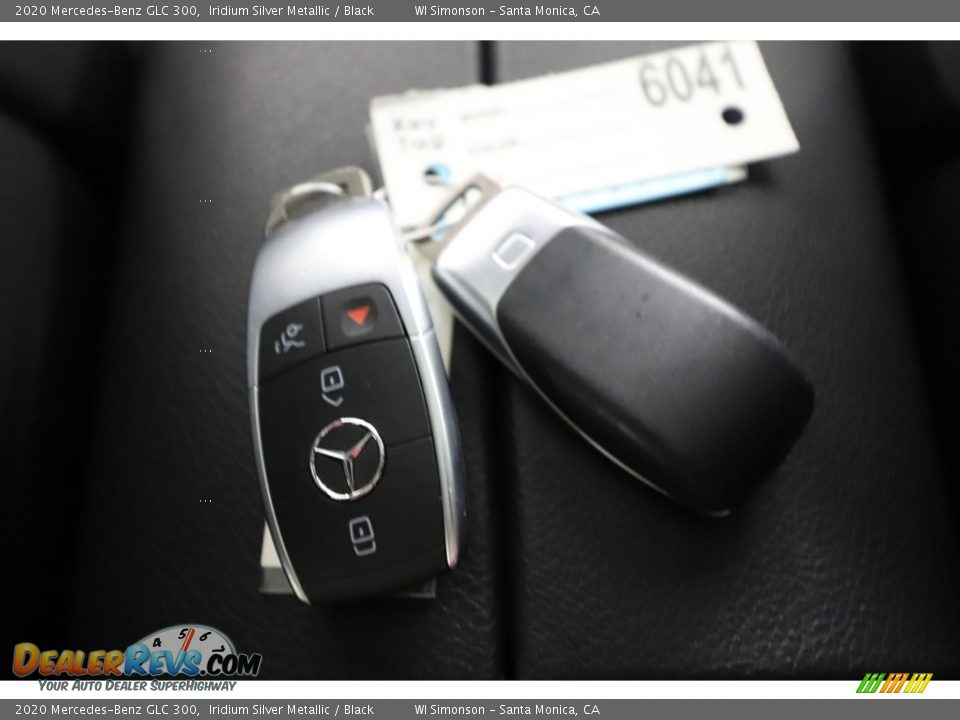 2020 Mercedes-Benz GLC 300 Iridium Silver Metallic / Black Photo #27