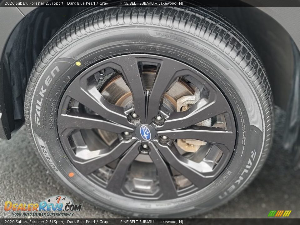 2020 Subaru Forester 2.5i Sport Dark Blue Pearl / Gray Photo #31