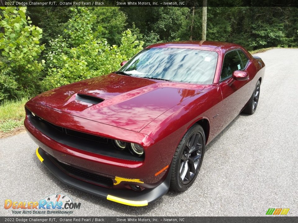 2022 Dodge Challenger R/T Octane Red Pearl / Black Photo #2