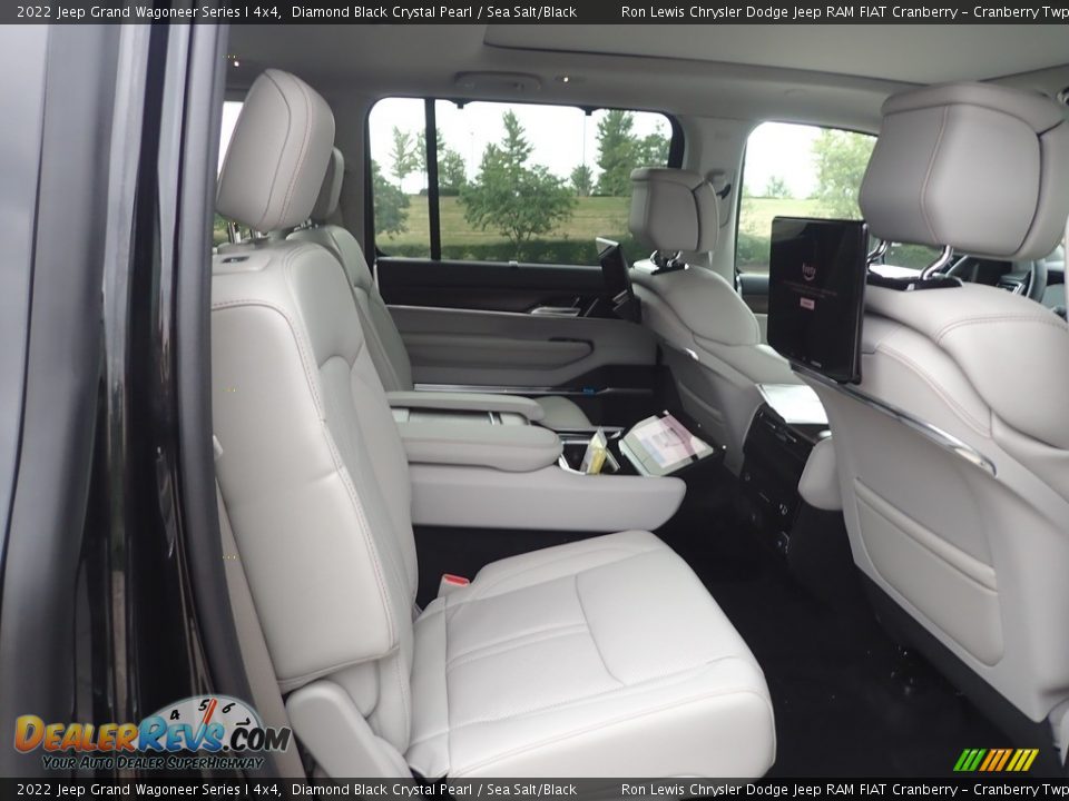 2022 Jeep Grand Wagoneer Series I 4x4 Diamond Black Crystal Pearl / Sea Salt/Black Photo #11