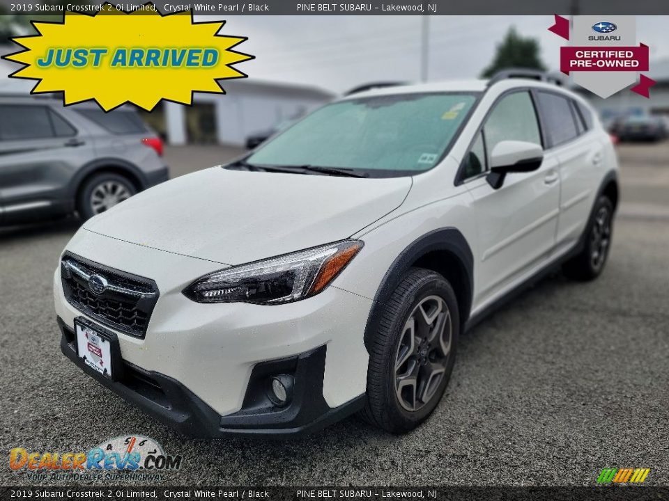 2019 Subaru Crosstrek 2.0i Limited Crystal White Pearl / Black Photo #1