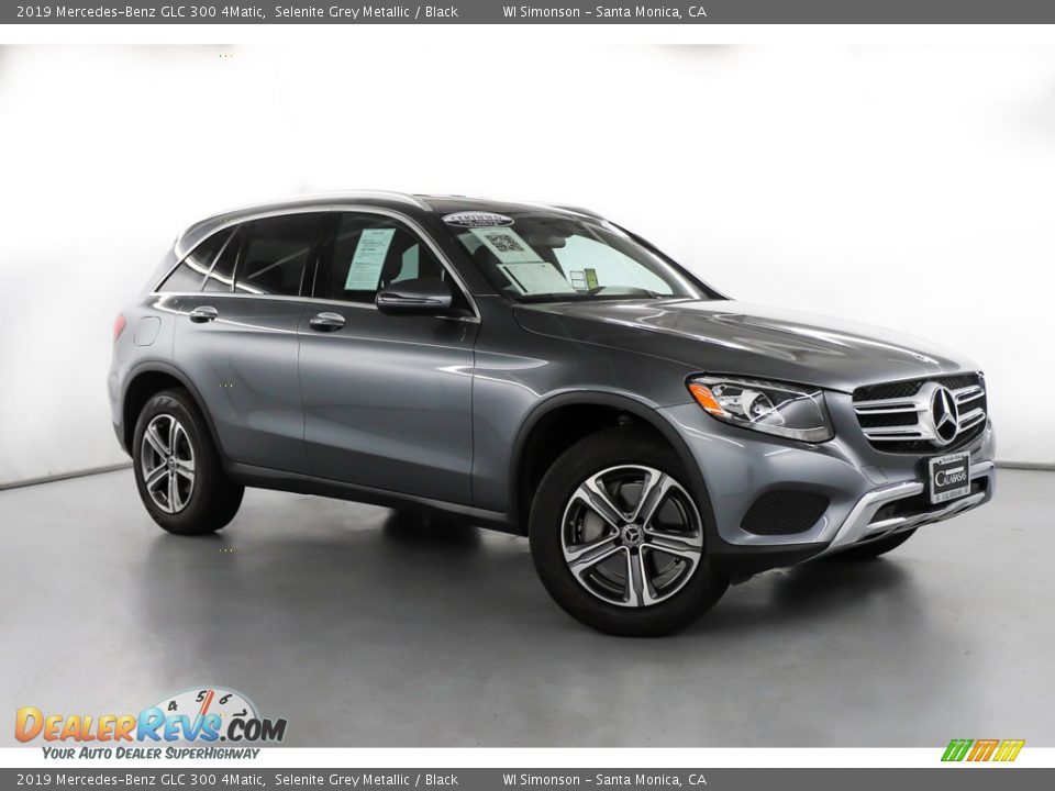 2019 Mercedes-Benz GLC 300 4Matic Selenite Grey Metallic / Black Photo #2