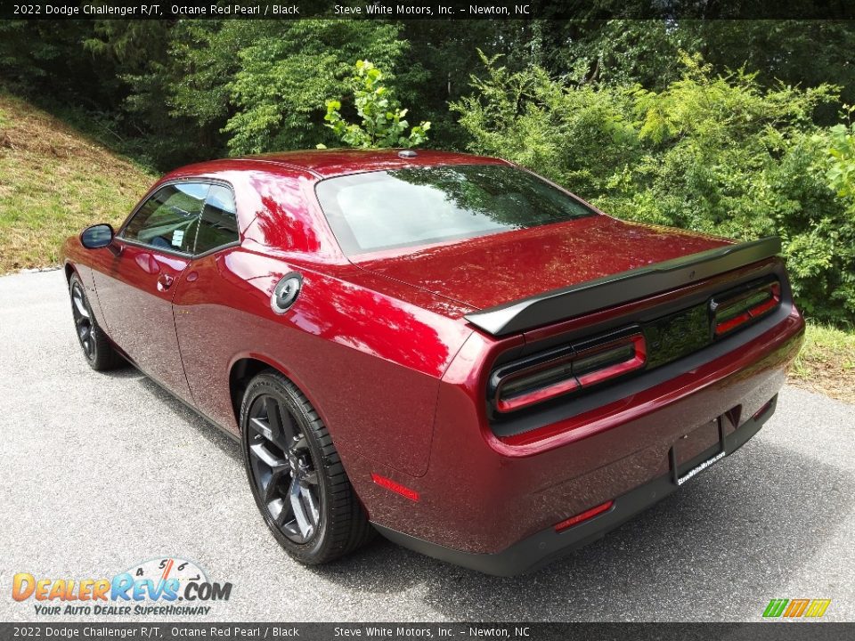 2022 Dodge Challenger R/T Octane Red Pearl / Black Photo #8