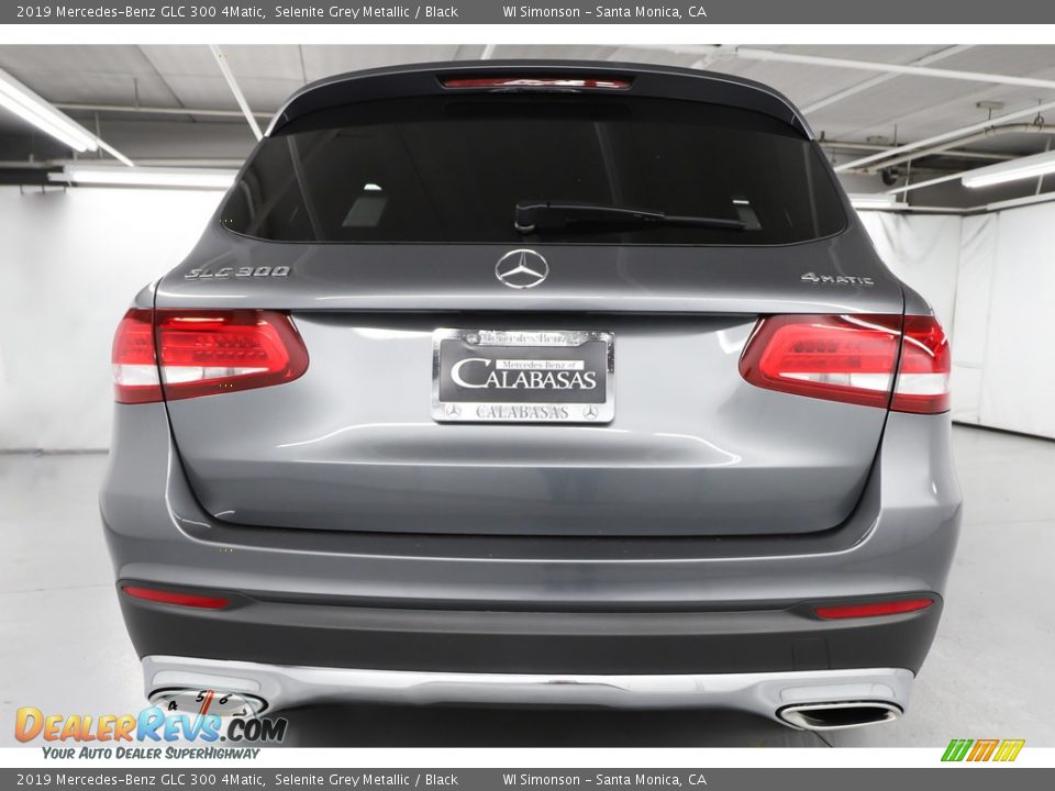 2019 Mercedes-Benz GLC 300 4Matic Selenite Grey Metallic / Black Photo #6