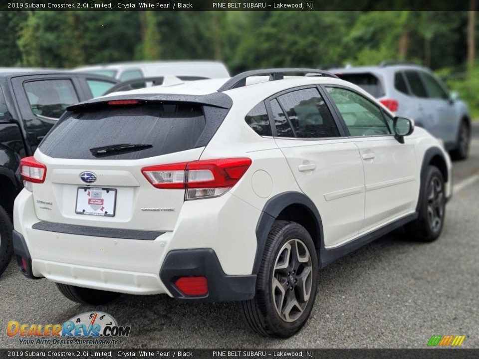 2019 Subaru Crosstrek 2.0i Limited Crystal White Pearl / Black Photo #8