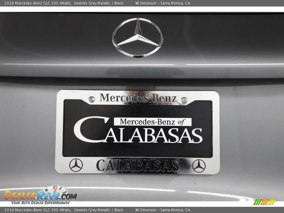 2019 Mercedes-Benz GLC 300 4Matic Selenite Grey Metallic / Black Photo #9