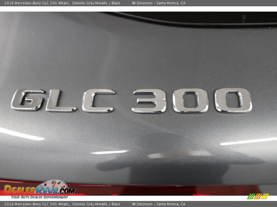 2019 Mercedes-Benz GLC 300 4Matic Selenite Grey Metallic / Black Photo #10