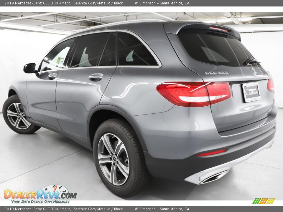 2019 Mercedes-Benz GLC 300 4Matic Selenite Grey Metallic / Black Photo #12