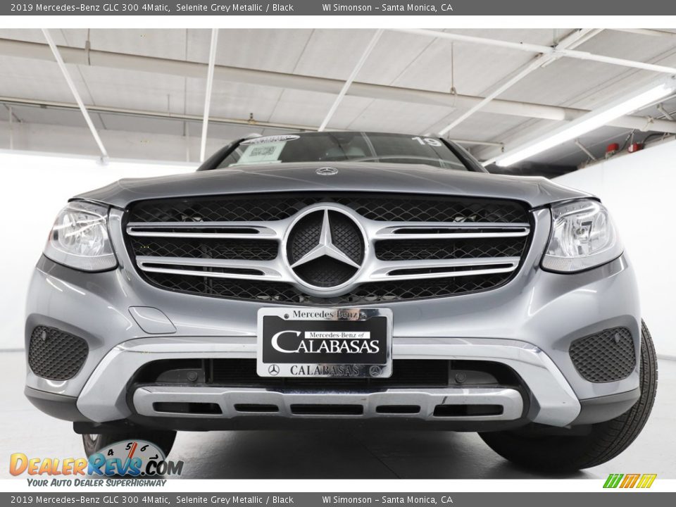 2019 Mercedes-Benz GLC 300 4Matic Selenite Grey Metallic / Black Photo #15