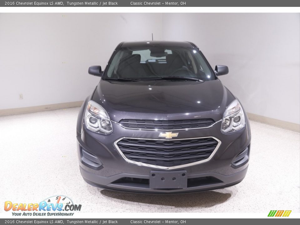 2016 Chevrolet Equinox LS AWD Tungsten Metallic / Jet Black Photo #2