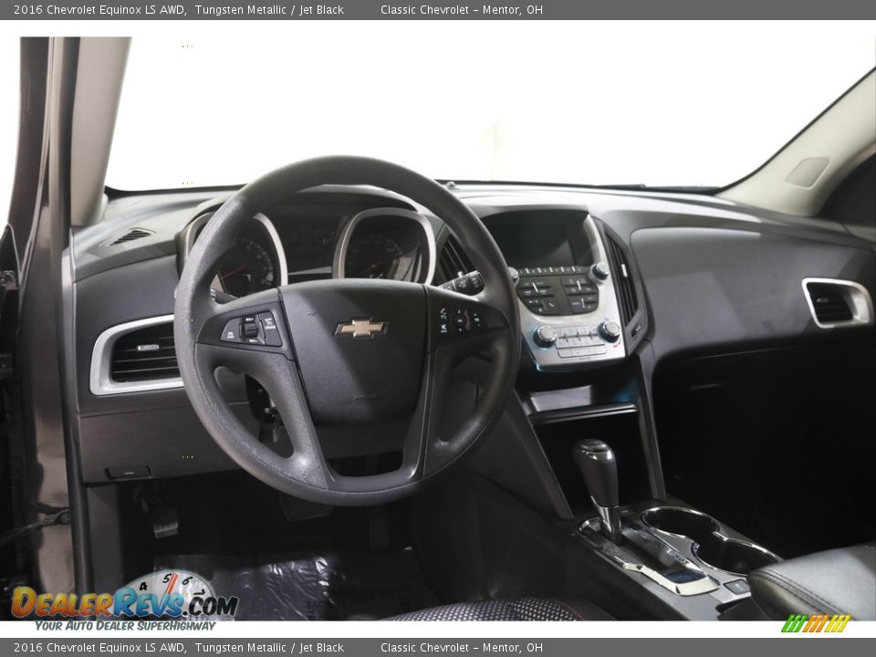 2016 Chevrolet Equinox LS AWD Tungsten Metallic / Jet Black Photo #6