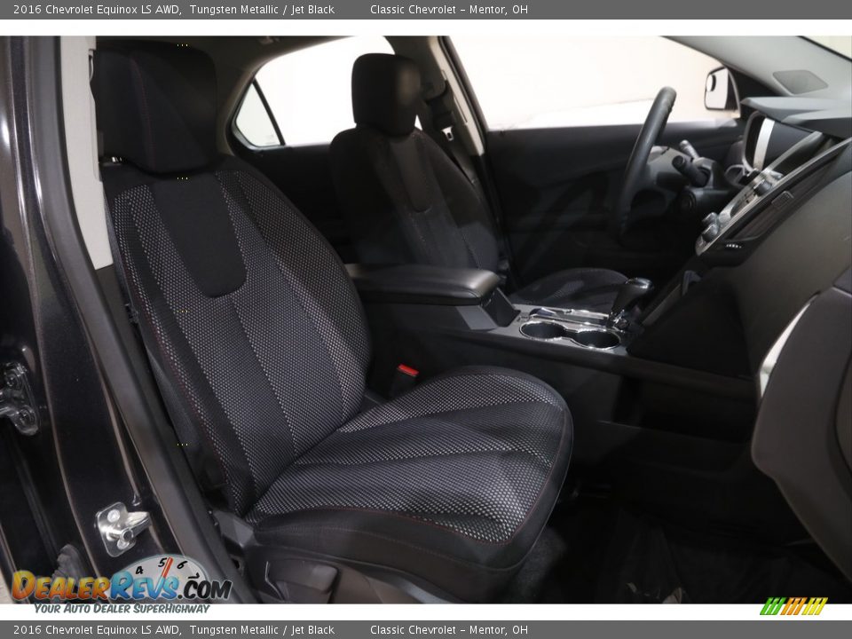 2016 Chevrolet Equinox LS AWD Tungsten Metallic / Jet Black Photo #15