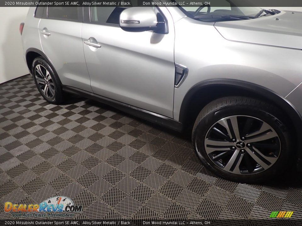 2020 Mitsubishi Outlander Sport SE AWC Alloy Silver Metallic / Black Photo #4