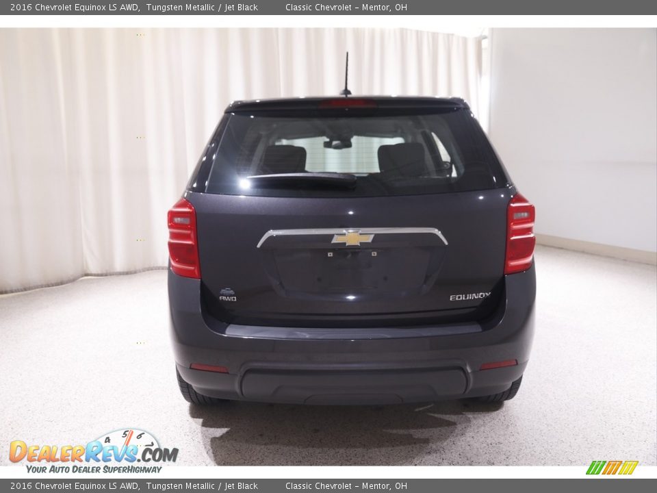 2016 Chevrolet Equinox LS AWD Tungsten Metallic / Jet Black Photo #18