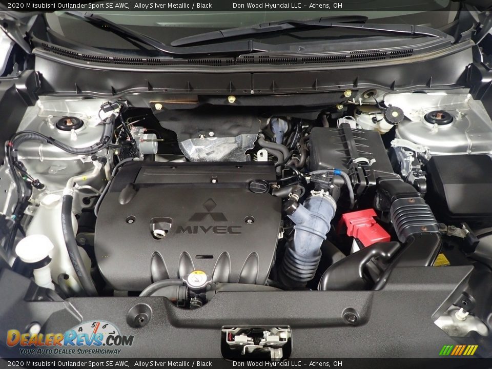 2020 Mitsubishi Outlander Sport SE AWC Alloy Silver Metallic / Black Photo #7