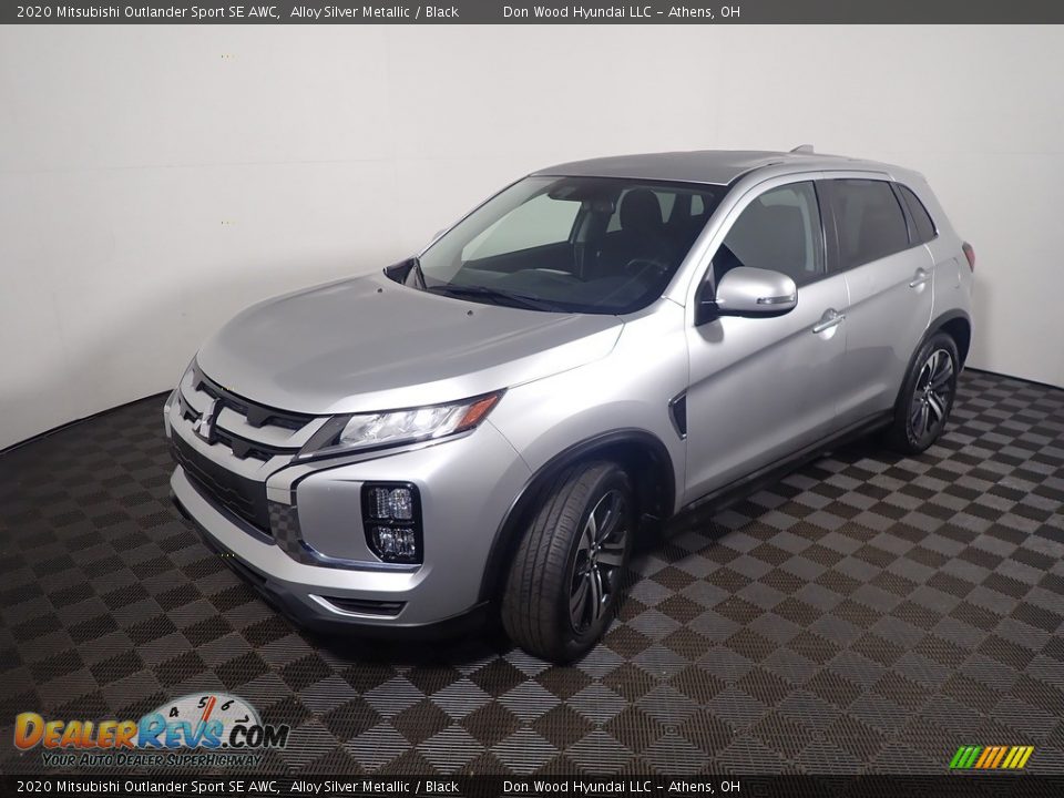 2020 Mitsubishi Outlander Sport SE AWC Alloy Silver Metallic / Black Photo #9
