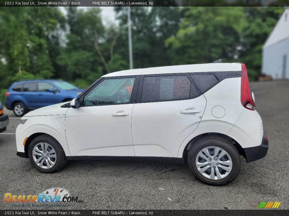 2021 Kia Soul LX Snow White Pearl / Black Photo #9