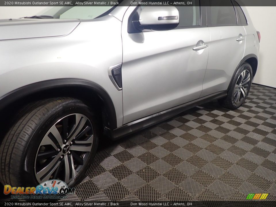 2020 Mitsubishi Outlander Sport SE AWC Alloy Silver Metallic / Black Photo #10
