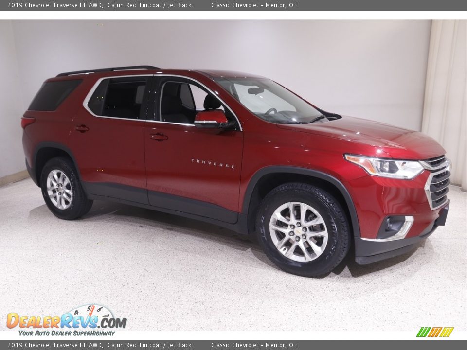 2019 Chevrolet Traverse LT AWD Cajun Red Tintcoat / Jet Black Photo #1